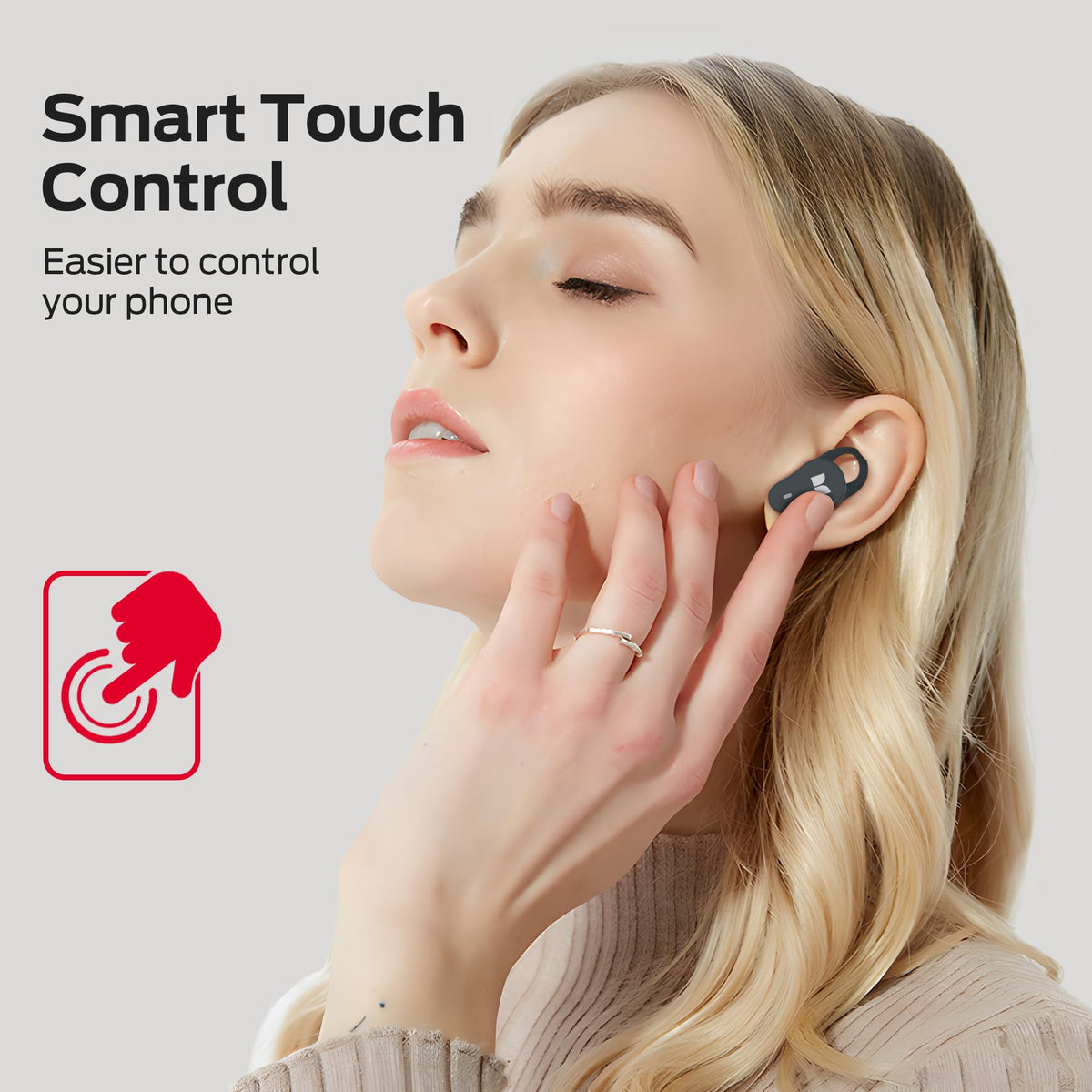 Monster N-Lite 210 used on commuter demonstrating reliable Bluetooth connectivity