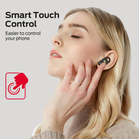 Monster N-Lite 210 earbuds feature touch controls for music and calls.
