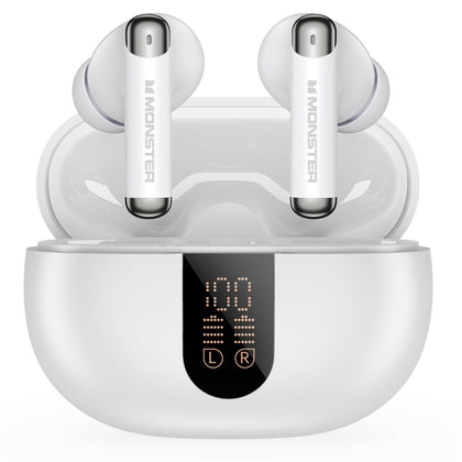 Monster N-Lite 211 case front view with LED power indicator for quick charge status