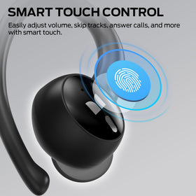 Monster N-Lite 216 charging case open showing earbuds storage and extra power benefit