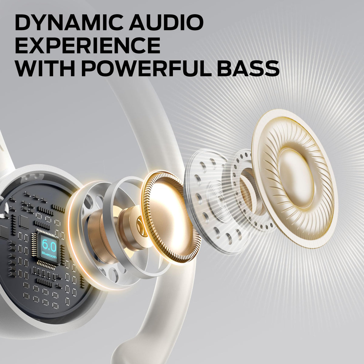 Monster N-Lite 216 Earbuds with ENC microphone for clear calls.