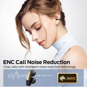 Monster Open AC601 ENC reduces background noise for clearer calls.