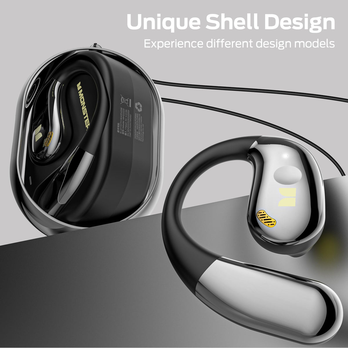 Monster Open Ear AC360 uses Bluetooth 6.0 for faster, steadier connections