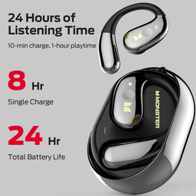 Monster lanyard included for hands-free carry anywhere