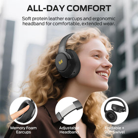 Monster Persona headband detail showing adjustable band and lightweight comfort
