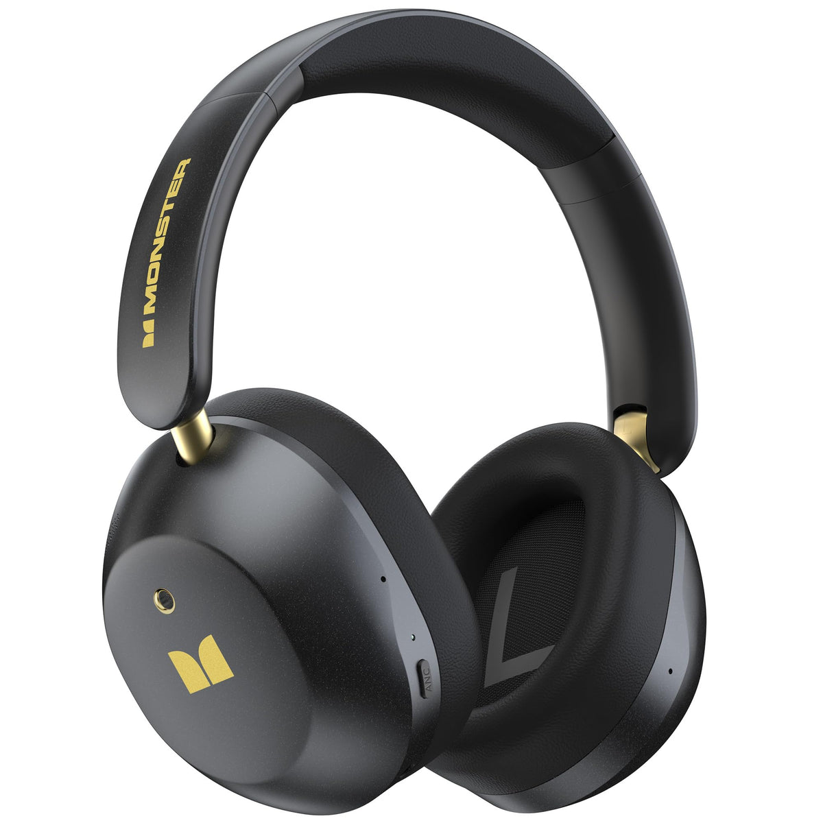 Monster Persona 6th front view showing sleek earcups and controls for premium listening
