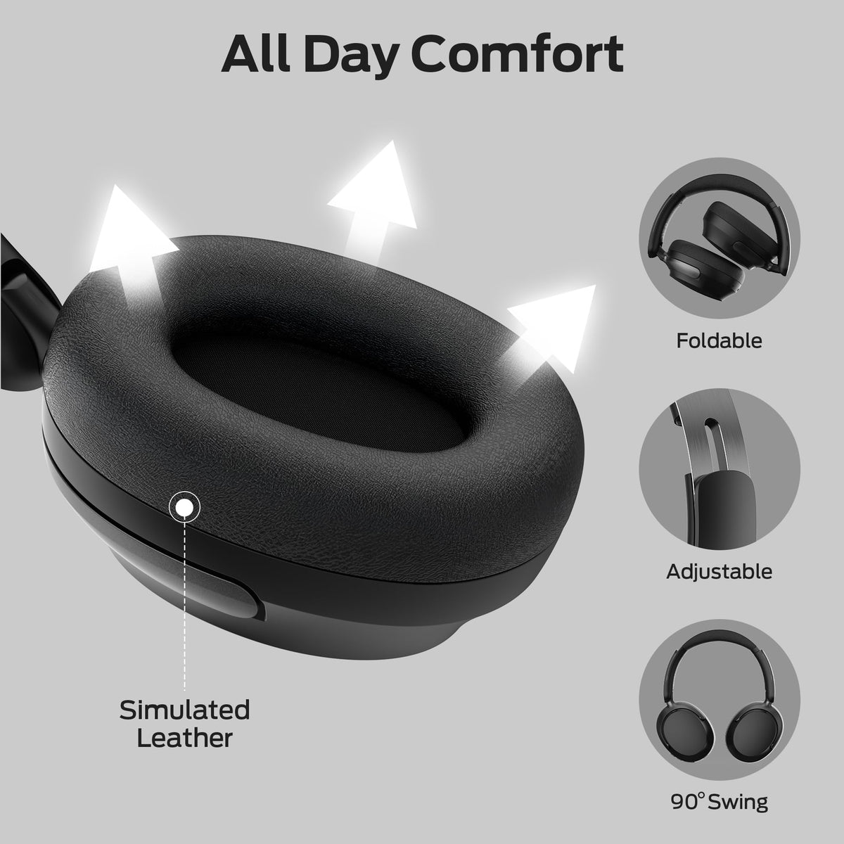 Person wearing Monster Persona in urban commute showing noise reduction benefit