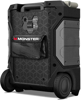 Monster Rockin' Roller 270 IPX4-rated weather resistance withstands light rain.