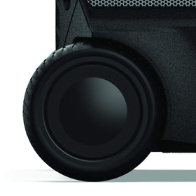 Monster Rockin' Roller 270 outdoor-use setup shows versatile environment.
