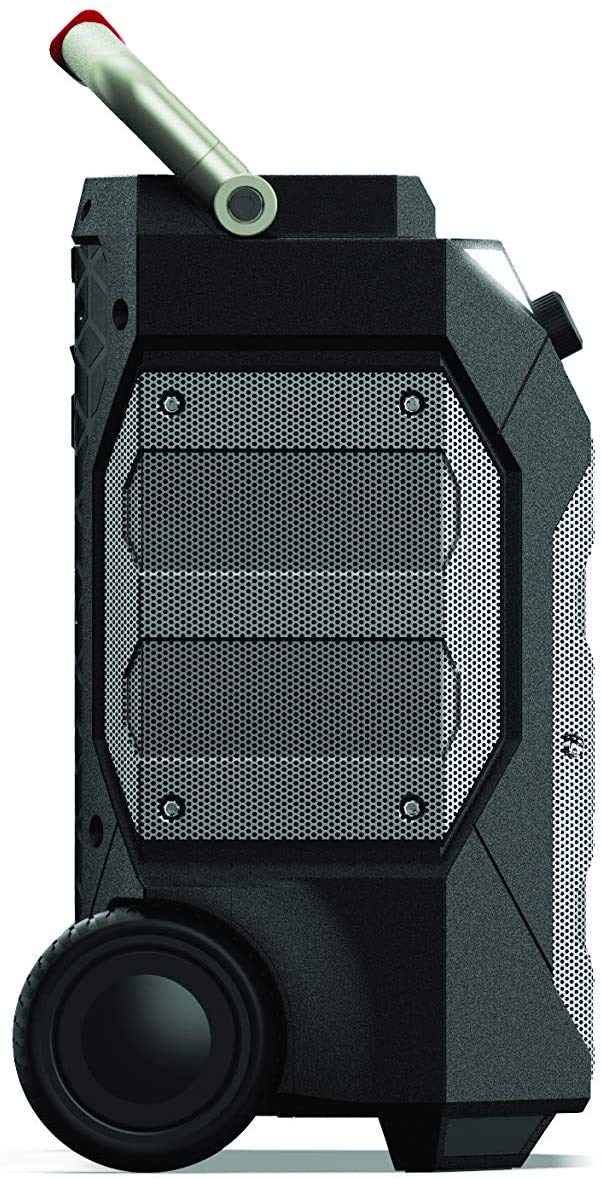 Monster Rockin' Roller 270 outdoor use setup showcases event-ready performance.