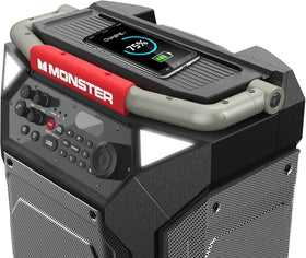 Monster Rockin' Roller 270 built-in Qi charging pad for device power