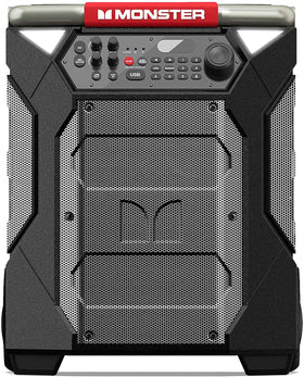 Monster Rockin' Roller 270 side view emphasizes compact transport for trips.