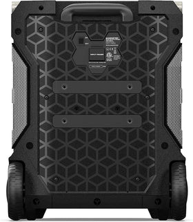 Monster Rockin' Roller 270 top view showing controls and LED indicators
