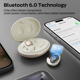 Monster Sleep Ear100 Sleep Mode silences alerts for undisturbed rest.