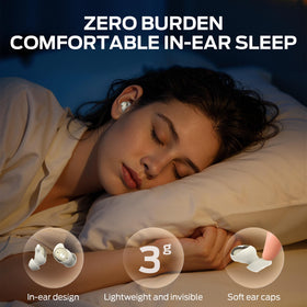 Monster Sleep Ear200 close-up silicone texture highlighting soft, pressure-free comfort