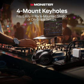 Monster Surge Protector Pro MI rugged metal housing for busy studio environments.