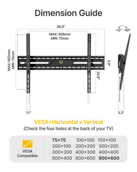 monTEK bubble level and tools included to ensure accurate, level installation