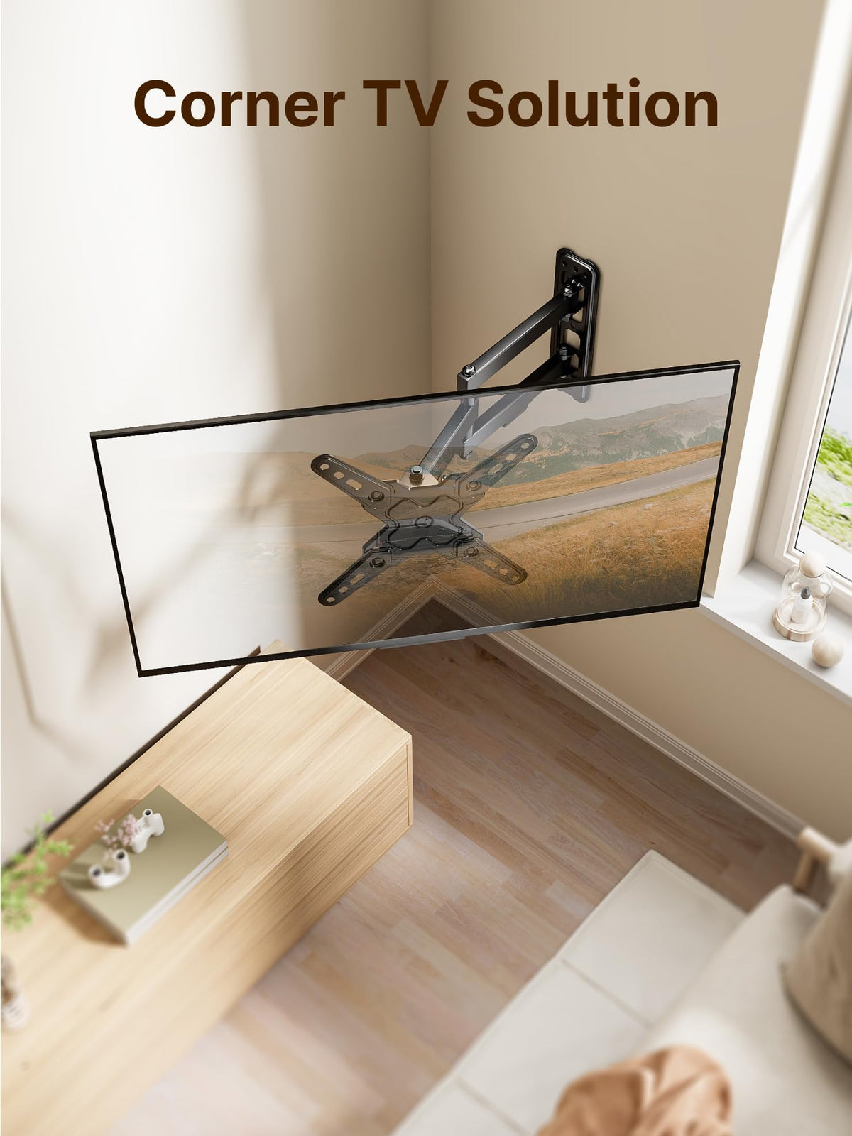 Single-stud installation option with monTEK wall mount for easier setup.