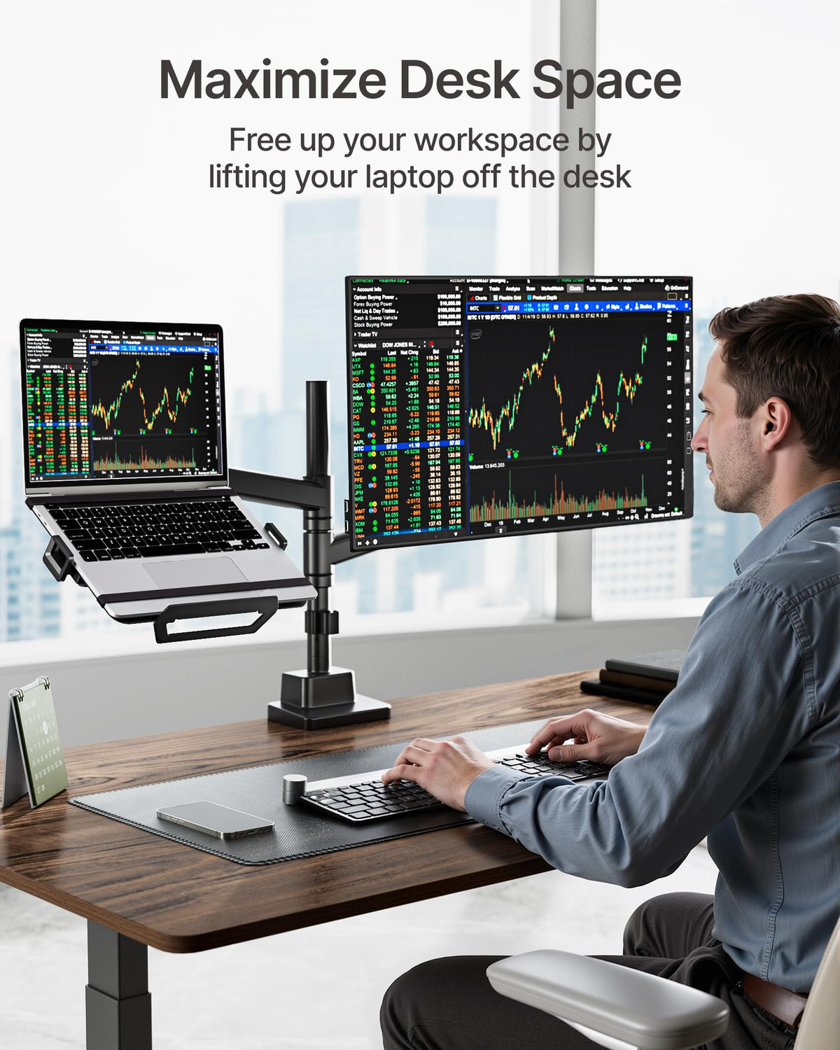 MonTEK universal fit supports 12–18 inch laptops for versatile use