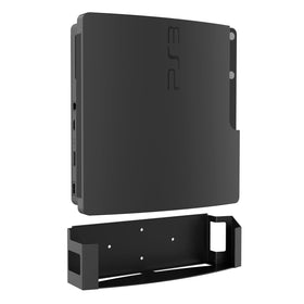 Monzlteck PS3 Slim wall mount bracket close-up highlighting durable steel construction
