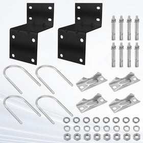 MOOKEERF V-jaw bracket provides a strong grip in windy conditions.
