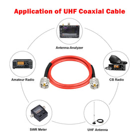 MOOKEERF setup with antenna illustrates reliable CB or HAM radio connections.