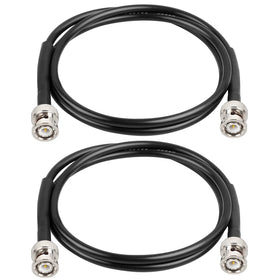 MOOKEERF BNC cable shows low-loss shield for extended signal coverage.