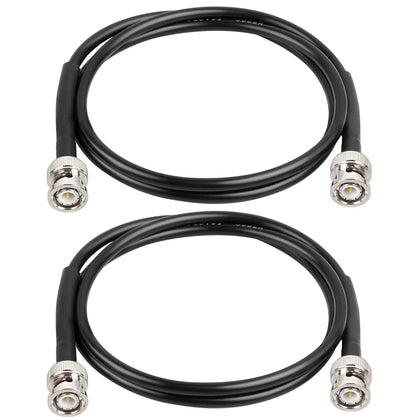 MOOKEERF BNC cable shows low-loss shield for extended signal coverage.