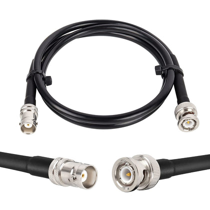 MOOKEERF BNC front connector view showing secure connection and precise fit
