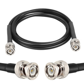 MOOKEERF front BNC connectors showing secure fit and professional contact benefit