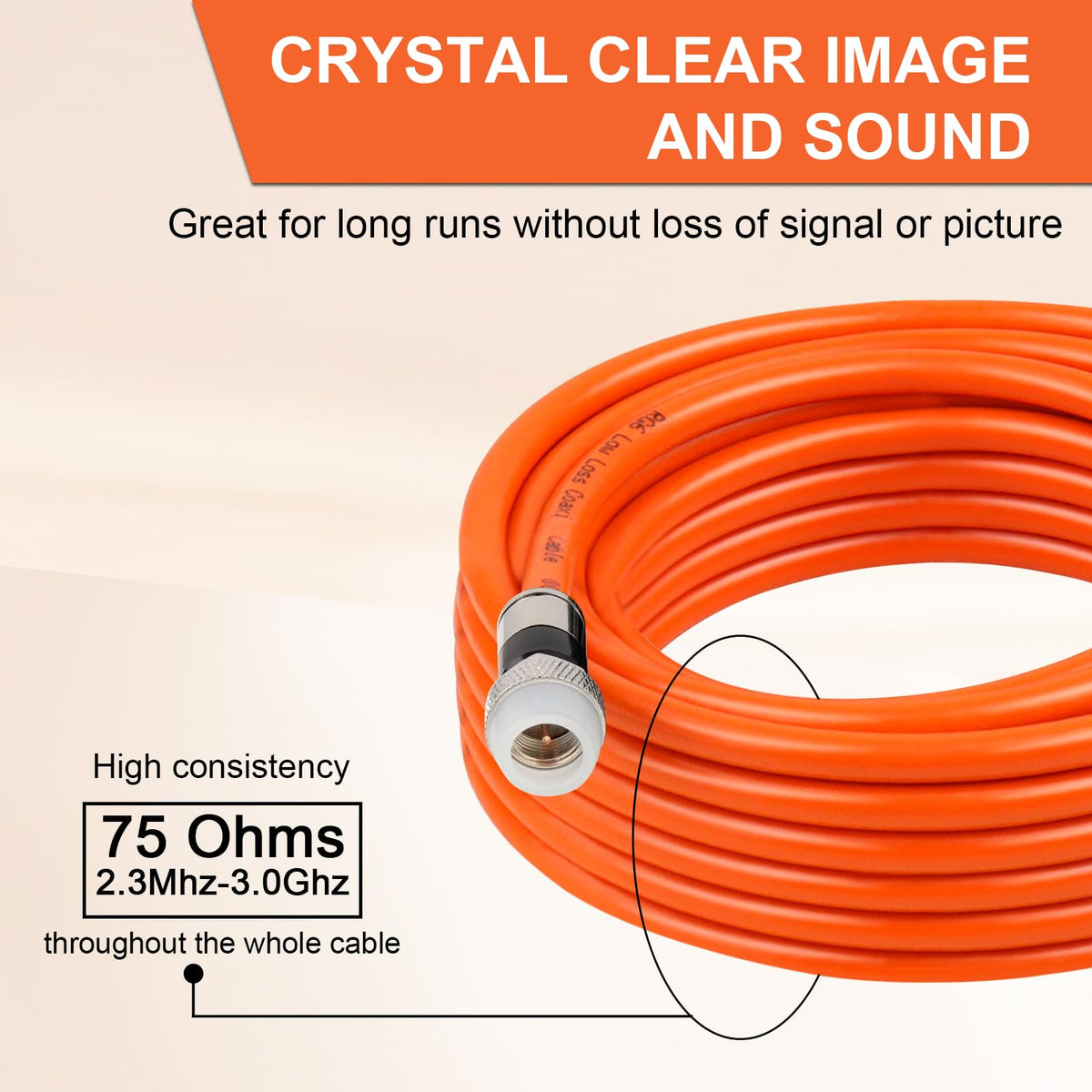 MOOKEERF suitable for indoor and outdoor coaxial setups
