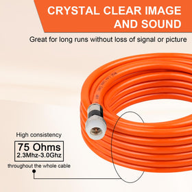 MOOKEERF suitable for indoor and outdoor coaxial setups