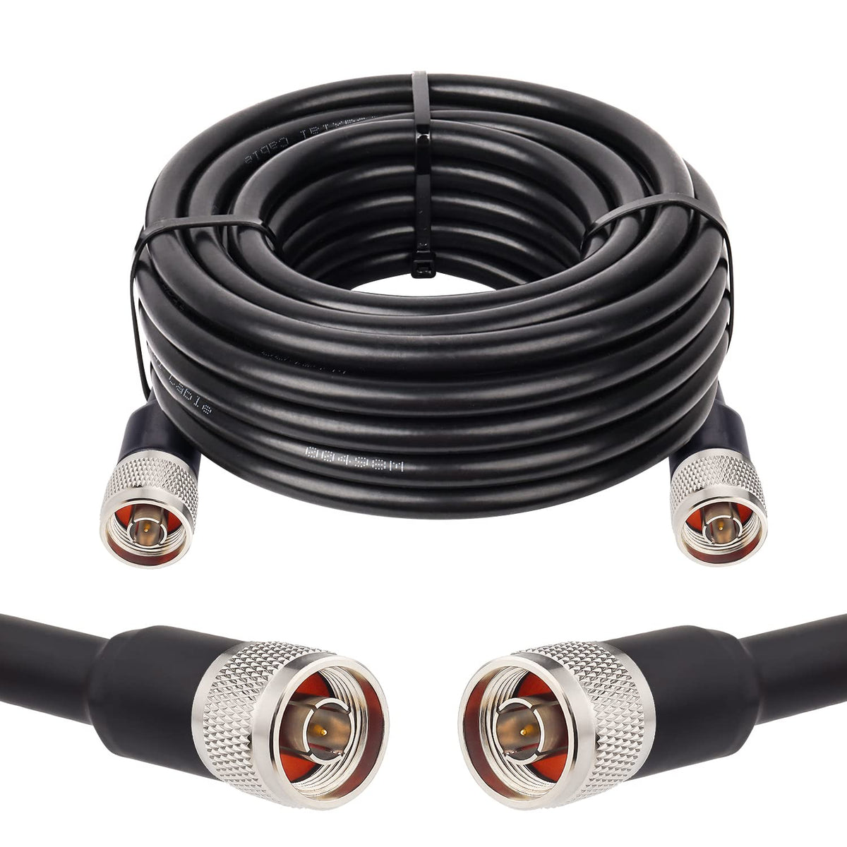 MOOKEERF KMR400 front view showing 25ft cable ready for installation and reliable signal