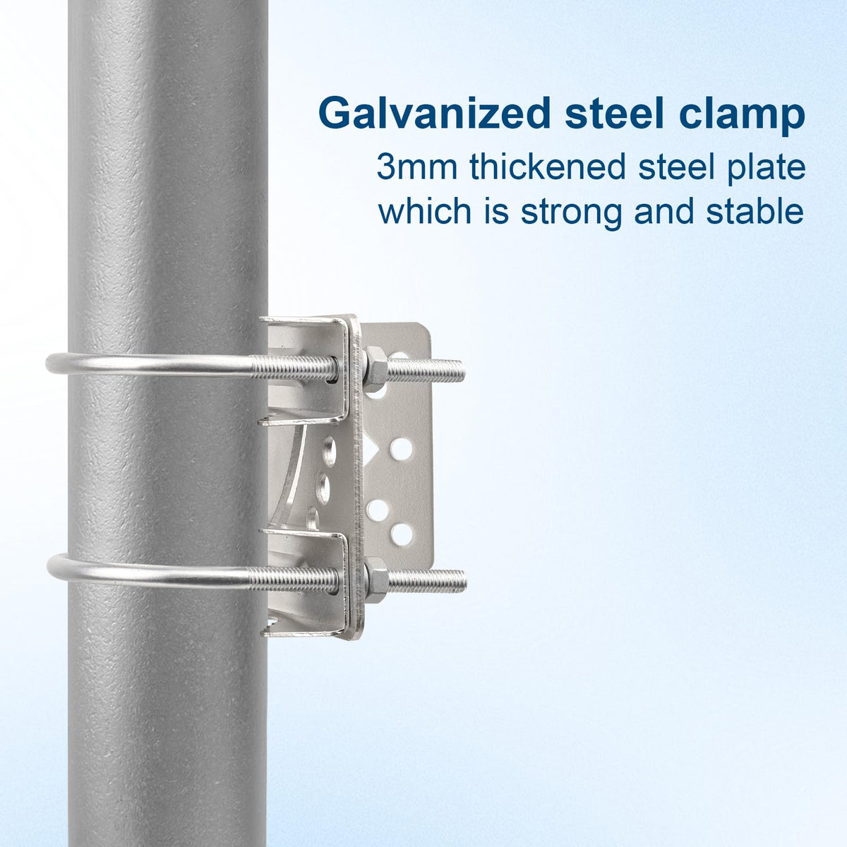 MOOKEERF pole diameter range 30-50mm fits versatile poles