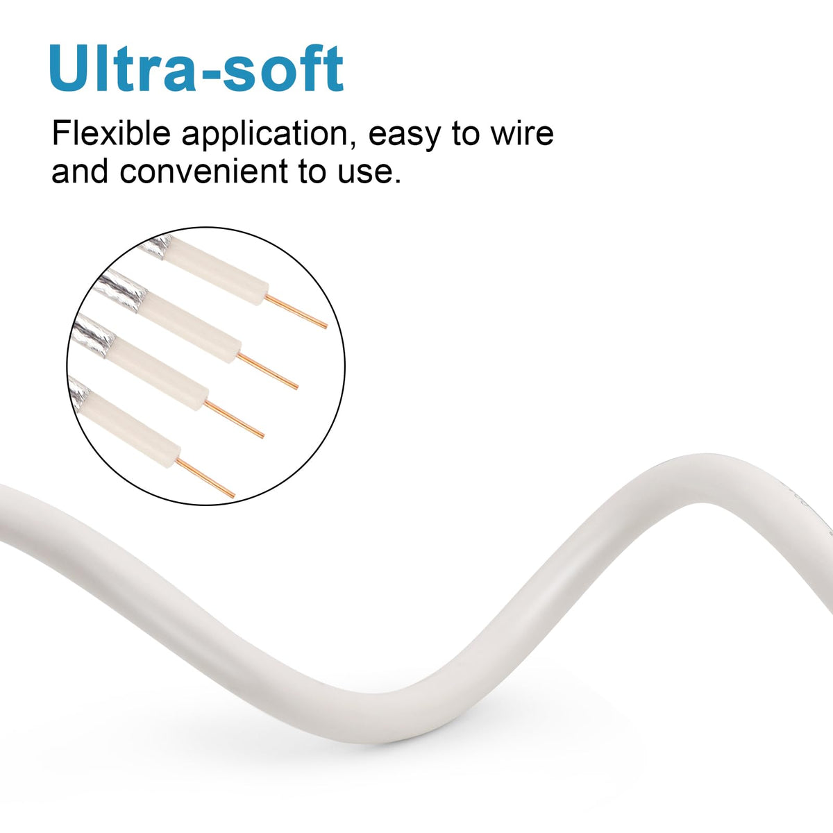 MOOKEERF quad-pro compatible cable for QuadPro antennas