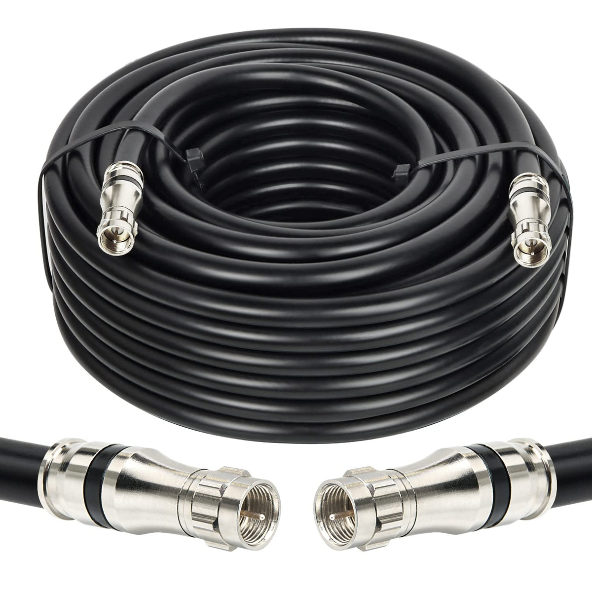 MOOKEERF front packaging showing cable reel and 50ft length for easy purchase