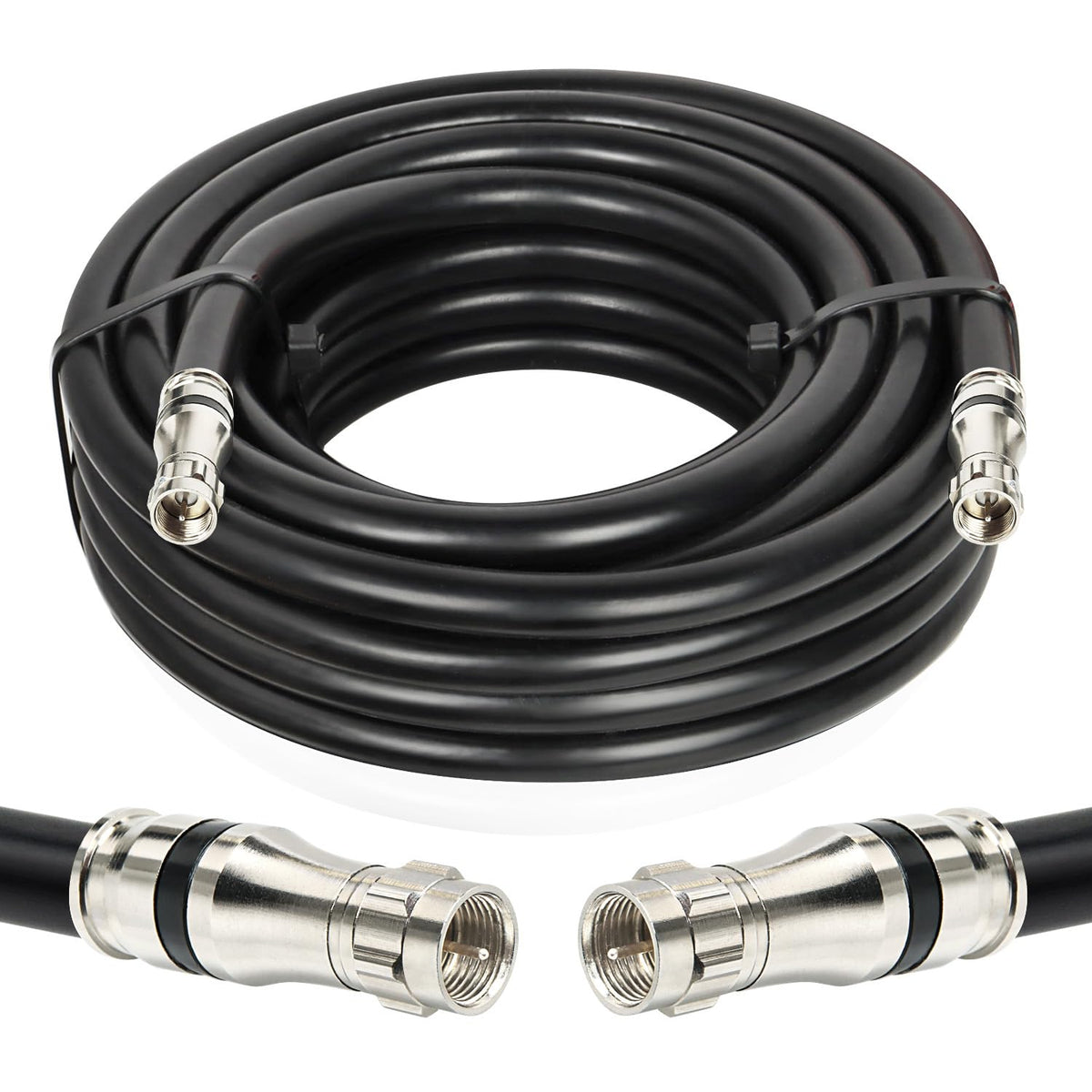 MOOKEERF RG11 coaxial cable 20ft for reliable HD signals over long runs