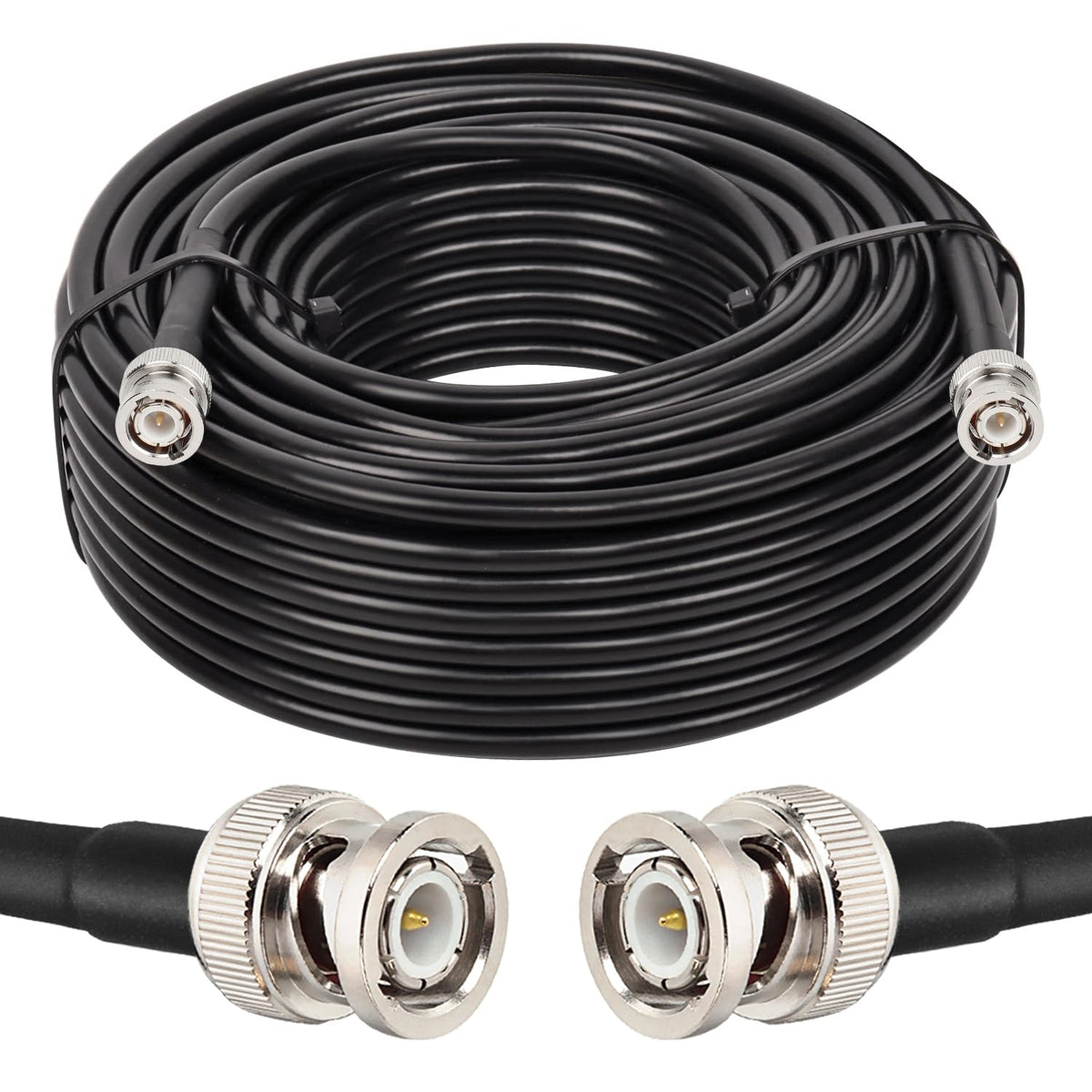 MOOKEERF RG8X BNC cable 100 ft installations with reliable signal paths
