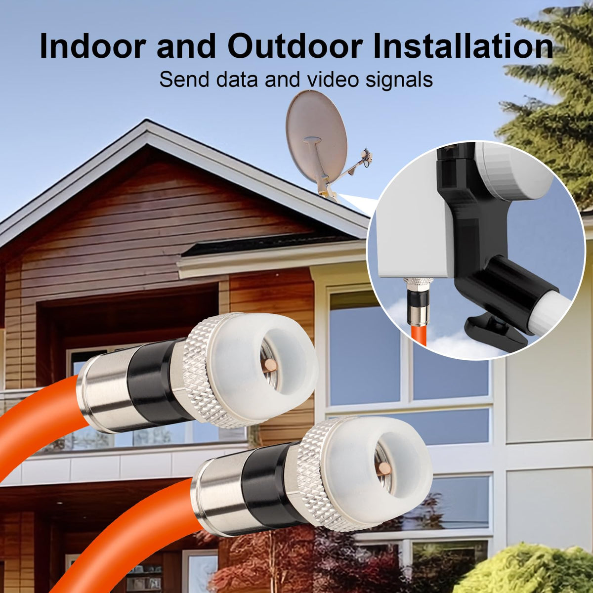 MOOKEERF ideal for video security, satellite, and broadband installations