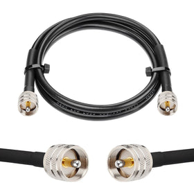 MOOKEERF waterproof white PVC jacket protecting outdoor coax