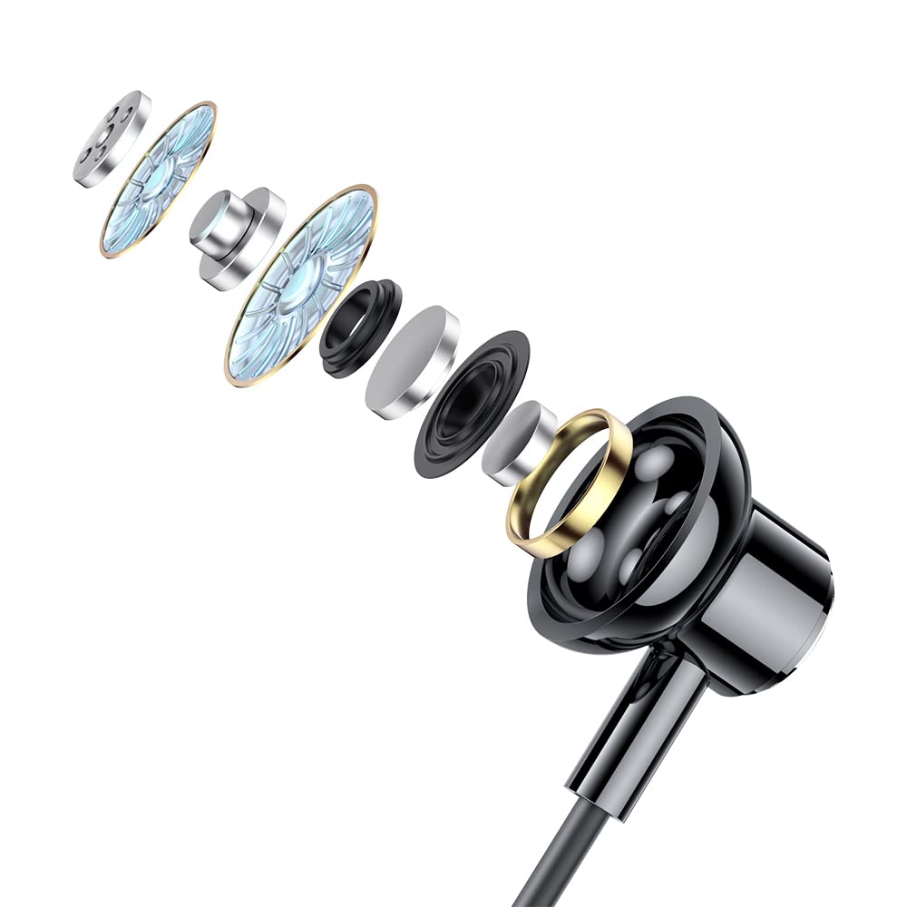 MOONAIYYDS 14 mm driver delivers rich bass and clear highs.