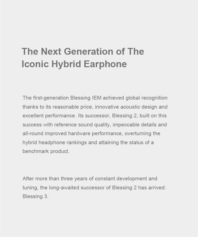 Moondrop Blessing 3 4BA drivers for extended high-frequency detail.