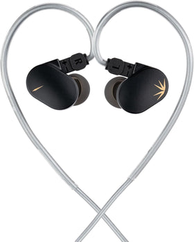 Moondrop CHU II aluminum-magnesium dome enhances treble clarity and natural timbre.