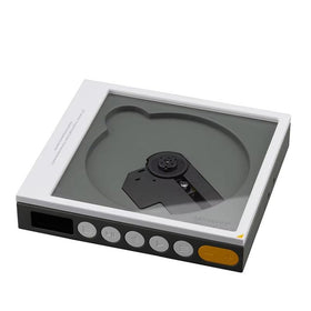 Moondrop DiscDream 2 clamshell design for on-the-go listening and disc protection.