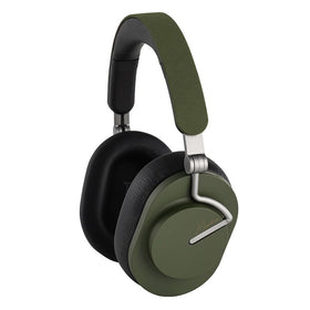 Moondrop Edge Green foldable headphones shown for easy travel and storage