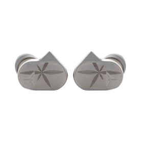 Close-up of Moondrop LAN II POP earphones ready for daily use