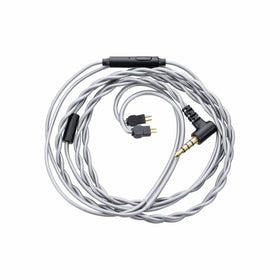 Moondrop MC1 front view showing 3.5mm plug and durable housing for wide compatibility