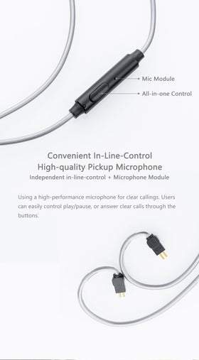 Moondrop MC1 inline microphone detail highlighting clear voice capture