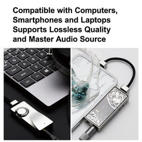 Moondrop MoonRiver 3 3.5mm and 4.4mm outputs provide wide compatibility
