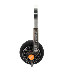 Moondrop Old Fashioned earcup close-up showing materials and cushioning benefit